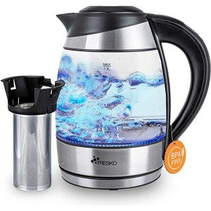 amazon - TRESKO Bouilloire électrique,