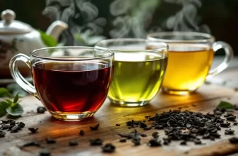 Thé noir, vert ou blanc