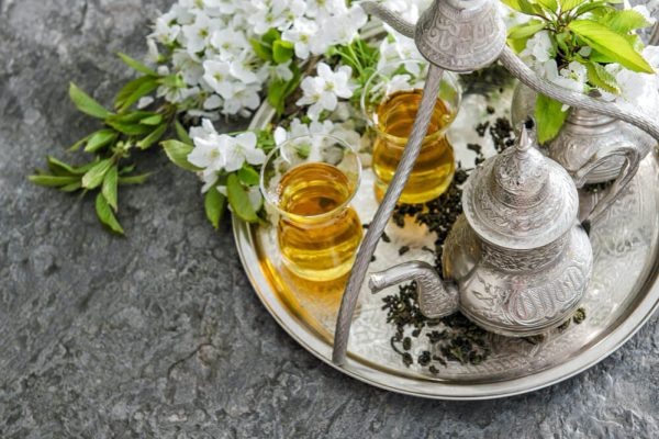 service à thé maroccain